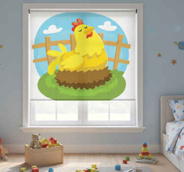 Rollo fenster kinderzimmer legende henne - TenStickers