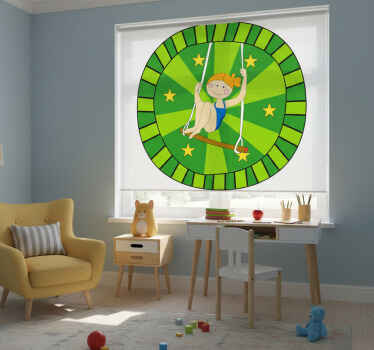 Estor enrollable infantil berta en el circo - TenVinilo