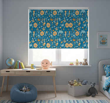 Rollo fenster kinderzimmer meeres cartoon - TenStickers
