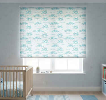 Rollo fenster kinderzimmer welle des meeres - TenStickers