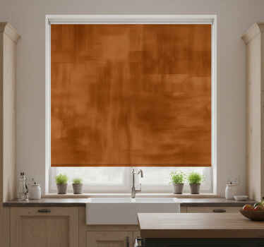 Toile fenêtre cuisine patine cuivre usé - TenStickers