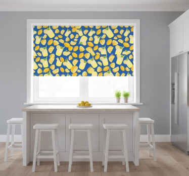 Toile fenêtre cuisine jus de citron réfrigérateur - TenStickers
