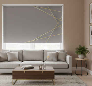 Rollo fenster grau in grau tono gris - TenStickers