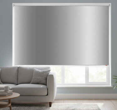 Rollo fenster grau silber - TenStickers
