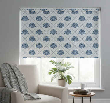 Bedroom roller blind floor tile stickers - TenStickers