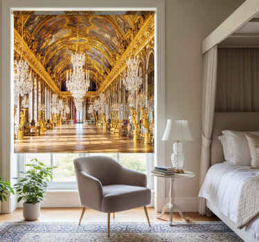 Rollo fenster wohnzimmer schloss von versailles - TenStickers