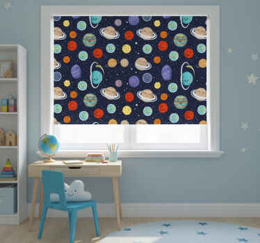 Blind children smiling planets circle - TenStickers
