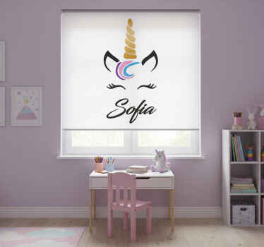 Blind children personalized unicorn - TenStickers