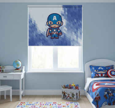 Estor enrollable infantil superhéroes vengadores - TenVinilo