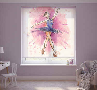 Blind children lilac dress ballerinas - TenStickers