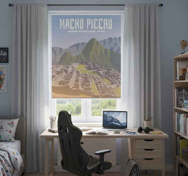 Cortina roller juvenil machu picchu - TenVinilo