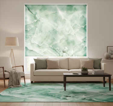 Cortina roller textura verde pastel - TenVinilo