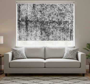 Toile fenêtre gris gris délavé - TenStickers
