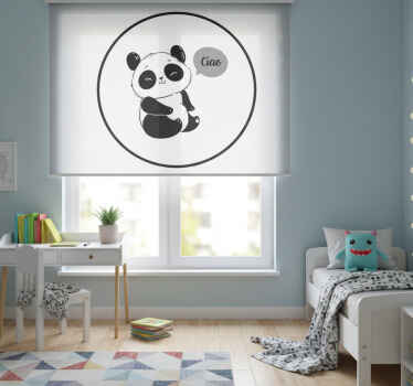 Roletai linksma laiminga panda - „Tenstickers“