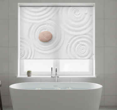 Zen rullegardiner wallpaper et drys i sandet - TenStickers