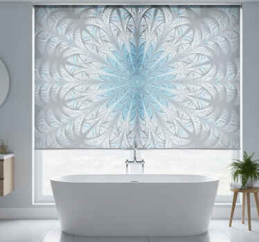 Zen rullegardiner misty mandala - TenStickers