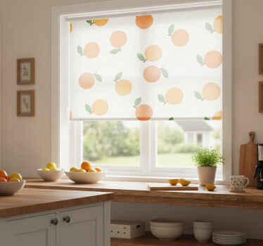 Orange blind elegant oranges - TenStickers