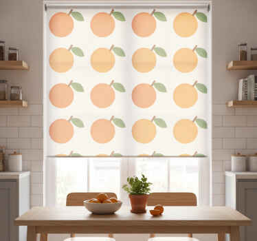 Orange blind elegant orange stickers pack - TenStickers