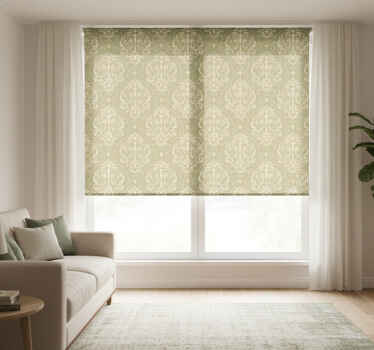 Classic blind classic floral wallpaper - TenStickers