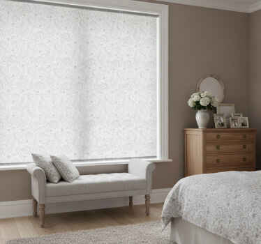 Classic blind with vintage floral design - TenStickers