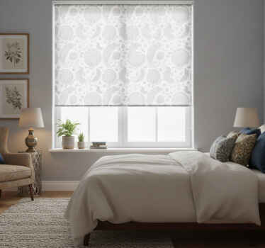 Classic blind with indian parrot design - TenStickers