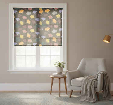 Hallway blind caltero ginkgo leaf - TenStickers