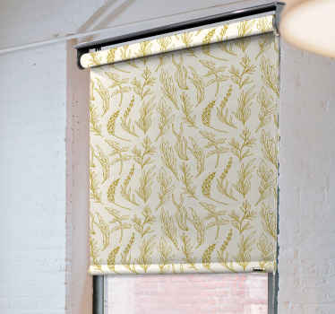 Golden wheat Elegant blind - TenStickers