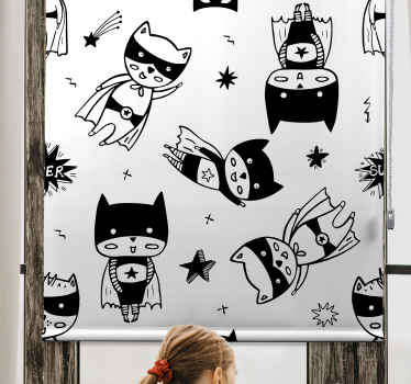 Rajzfilm szuperhősök szuperhős Rolók - TenStickers