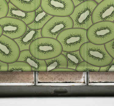 Rollo Fenster Obst geschnittenes kiwi-muster - TenStickers