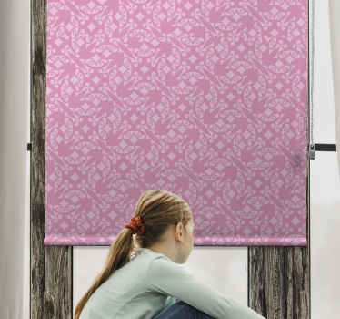Rosa dekoratives klassisches Rollo - TenStickers