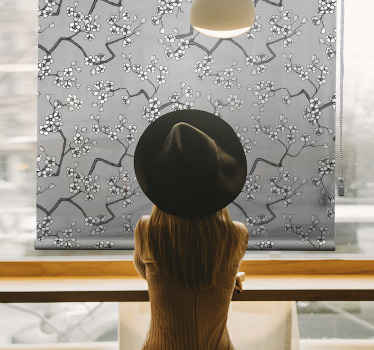 Black branches Tree blind - TenStickers