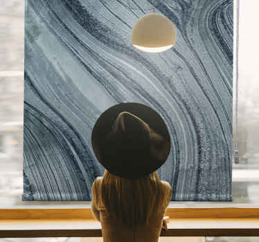 Marble Swirl Pattern texture roller blind - TenStickers