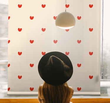 Malá srdce romantickároleta - TenStickers