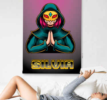 Herói da telecinesia geek roll blind - TenStickers