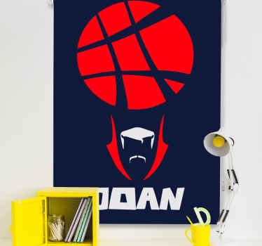 Heltedrømmer rullegardin nerdere - Tenstickers