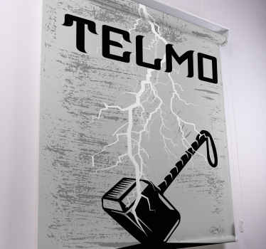 rollo Geeks Held des hammers - TenStickers