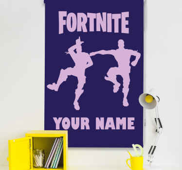 Vá buscar Os nossos personagens dançantes fortnite com estoresgeek e comece a personalizar seu quarto. Você pode escolher o tamanho exato. Pedido!