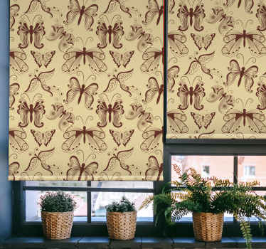 Složitý motýlí vzor Motýlí roleta - TenStickers