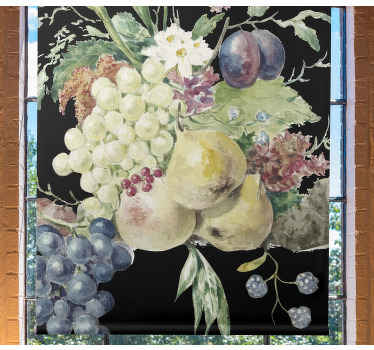 Rollo Fenster Obst obstgarten-ertragsanzeige - TenStickers