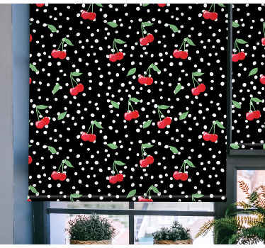 Rollo Fenster Obst kirschblütenthema - TenStickers