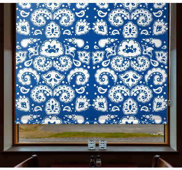Abstract Polish traditional Flower blind - TenStickers