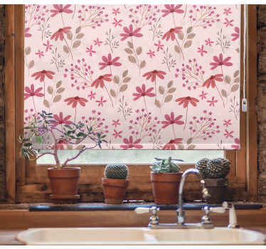 Estore de rolo flores e plantas alegria do arranjo botânico - TenStickers