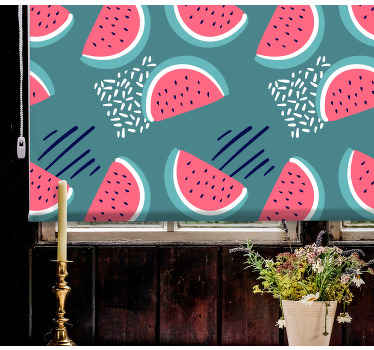 Rollo Fenster Obst wassermelonenscheiben-motiv - TenStickers