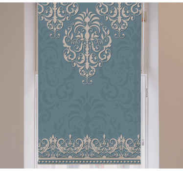 Timeless Damask Motif elegant blind - TenStickers