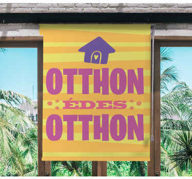 Otthon édes otthon Redőnyök szöveggel - TenStickers