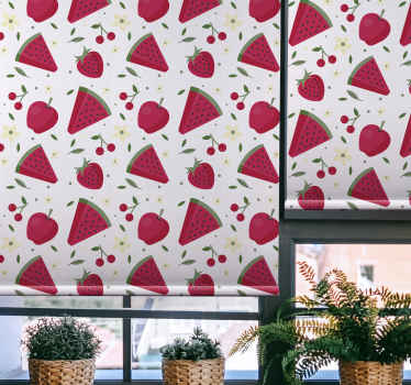Rollo Fenster Obst saftige wassermelonenmuster - TenStickers