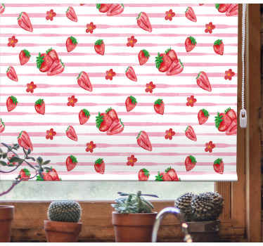 Linhas e morangos padrão cego vegetal. Fundo branco com linhas-de-rosa e morangos. Mude o visual. Imediatismo.