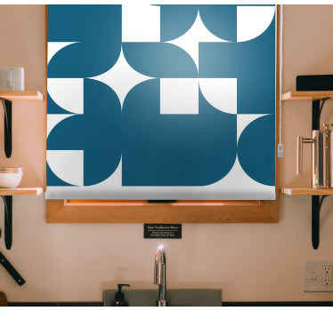 Pintura cega branca e azul. Estéticas de formas justapostas de branco e azul que você pode apreciar. Obtenha-o com envio imediato.