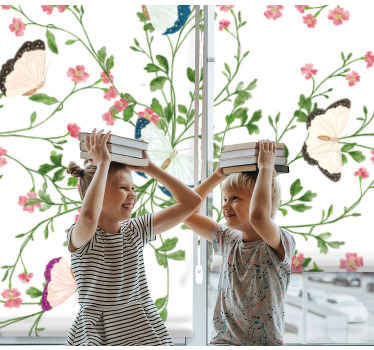 Fantasia aquarela flores e plantas cegas - TenStickers