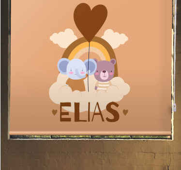 Store enrouleur personnalisé amis des koalas - TenStickers